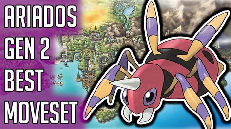 Ariados Gen 2 Best Moveset .